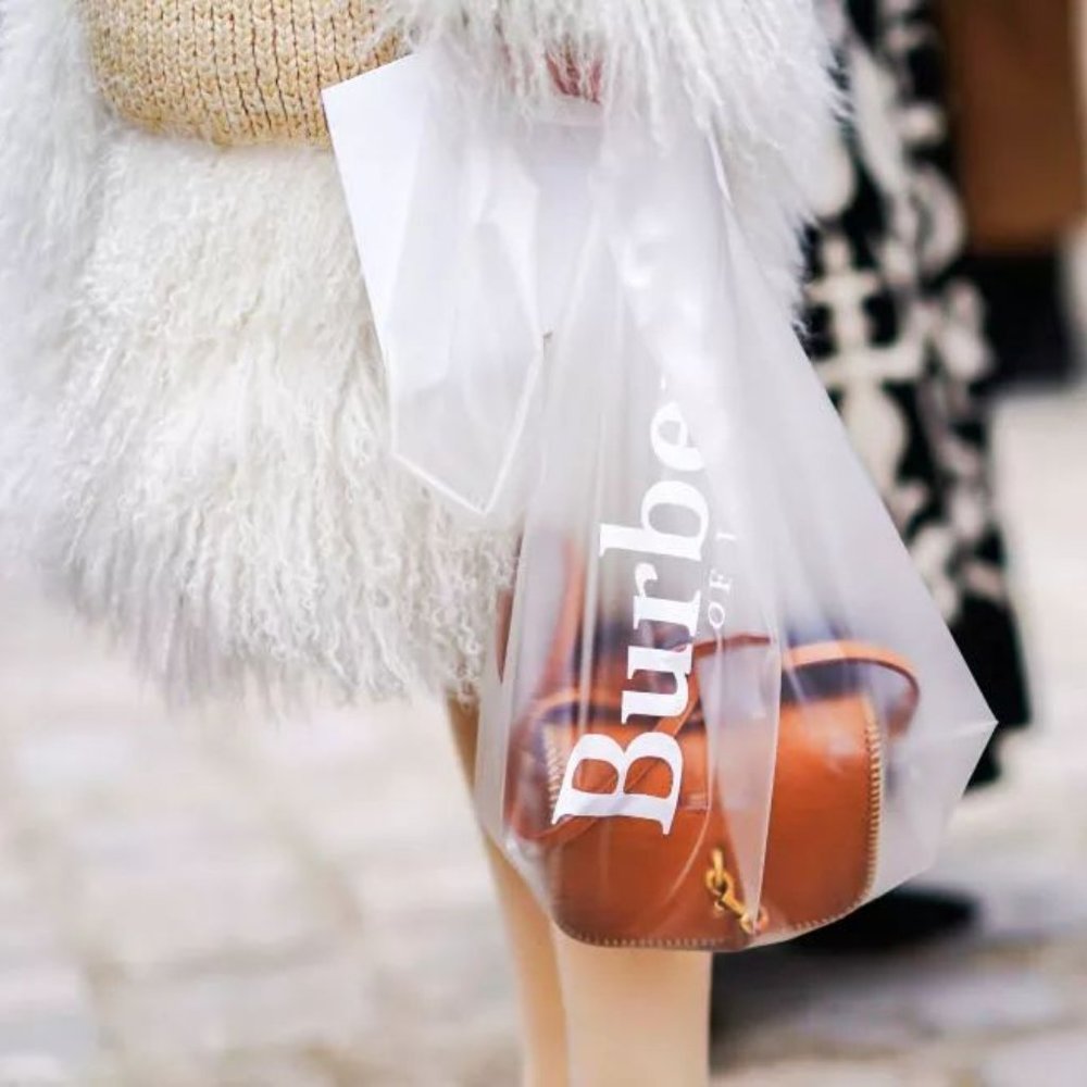 Burberry 2018 Latex Logo Bag
